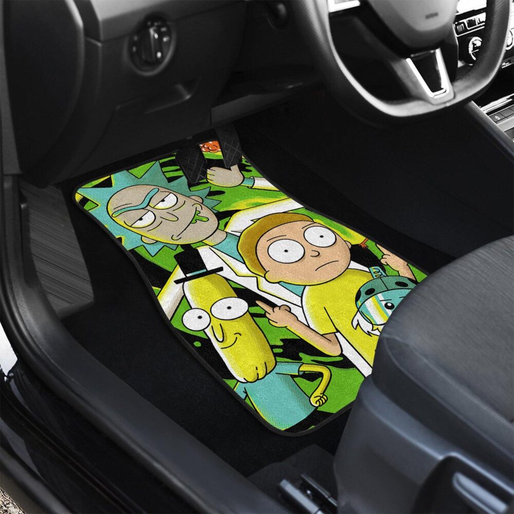 Rick And Morty Car Floor Mats CFMRM019