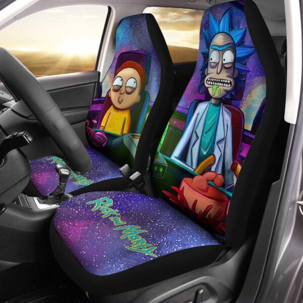 Rick and Morty Car Seat Covers Rick and Morty Car Accessories RMCS024