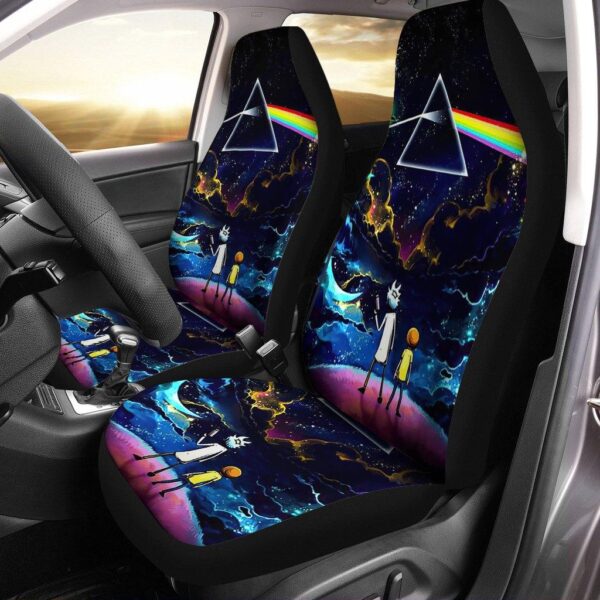 Rick and Morty Custom Car Seat Covers RMCS026