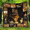 rick and rare quilt blanket all i need is whiskey funny gift eyrbn