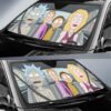 rick nake in car funny rick morty auto sun shade custom car windshield accessories cssrm021 2yqsl
