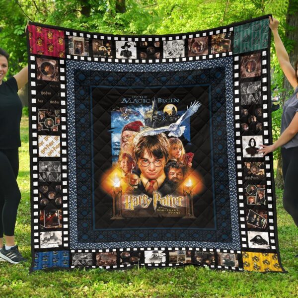 Scene Harry Potter Quilt Blanket For Bedding Decor Gift Idea