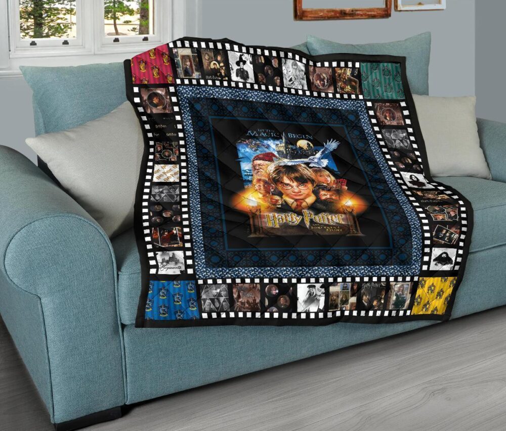 Scene Harry Potter Quilt Blanket For Bedding Decor Gift Idea