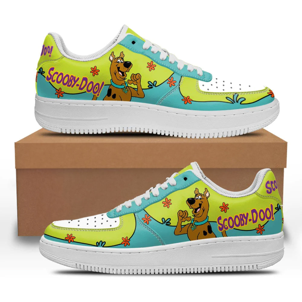 Scooby-doo And Shaggy Rogers Scooby-doo Sneakers Custom Shoes For Fans 