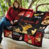 seagrams 7 quilt blanket all i need is whiskey gift idea by9wp