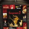 seagrams 7 quilt blanket all i need is whiskey gift idea snmi9