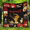 seagrams 7 quilt blanket all i need is whiskey gift idea szck4
