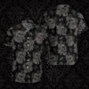 seamless gothic skull with butterfly goth custom hawaii shirt hawaiian shirt for women men 87kbp