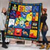 sesame street quilt blanket funny gift idea dsjys