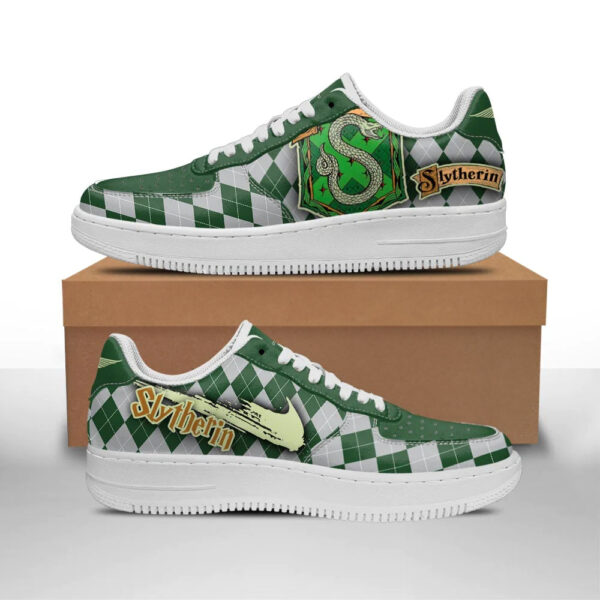 Slytherin Sneakers Custom Harry Potter Shoes For Fans