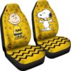 snoopy car seat covers charlie snoopy yellow theme car seat cover inxqt