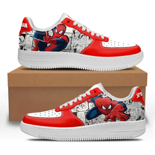 Spider-Man Sneakers Custom Comic Shoes