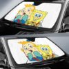 spongebob auto sun shade custom car windshield accessories 3rrpb