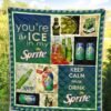 sprite quilt blanket funny gift for soft drink gift idea 0lc1l