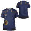 star trek enterprise captain jonathan archer uniform custom hoodie tshirt apparel 598cn