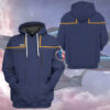 star trek enterprise yellow uniform custom hoodie tshirt apparel mez4r