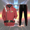 star trek ii vi wrath of khan starfleet kirk spock red uniform custom hoodie tshirt apparel g90mo