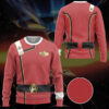 star trek ii vi wrath of khan starfleet kirk spock red uniform custom hoodie tshirt apparel gqwjb