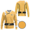 star trek ii vi wrath of khan starfleet kirk spock yellow uniform custom hoodie tshirt apparel gzot8