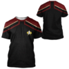 star trek picard 2020 present red tshirt hoodie apparel ujcr3