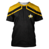 star trek picard 2020 present yellow tshirt hoodie apparel 8bu4u