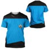 star trek the next generation 1987 1994 blue custom tshirt hoodie apparel s2a7o