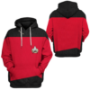 star trek the next generation 1987 1994 red custom tshirt hoodie apparel 5r8wb