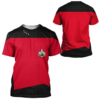 star trek the next generation 1987 1994 red custom tshirt hoodie apparel fgz1k
