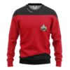 star trek the next generation 1987 1994 red custom tshirt hoodie apparel iqxhg