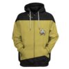 star trek the next generation 1987 1994 yellow custom tshirt hoodie apparel not7t