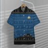 star trek the next generation 1987 blue ugly christmas hawaiian shirt hawaiian shirts for men women custom hawaiian shirts czmyb