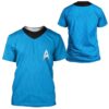 star trek the original series 1966 1969 blue custom tshirt hoodie apparel kirgs