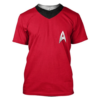 star trek the original series 1966 1969 red custom tshirt hoodie apparel v5aaa