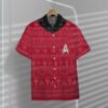 star trek the original series 1966 1969 red ugly christmas hawaiian shirt hawaiian shirts for men women custom hawaiian shirts jmnu7