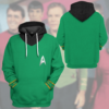 star trek the original series 1966 1969 saint patrick day custom tshirt hoodie apparel mygon