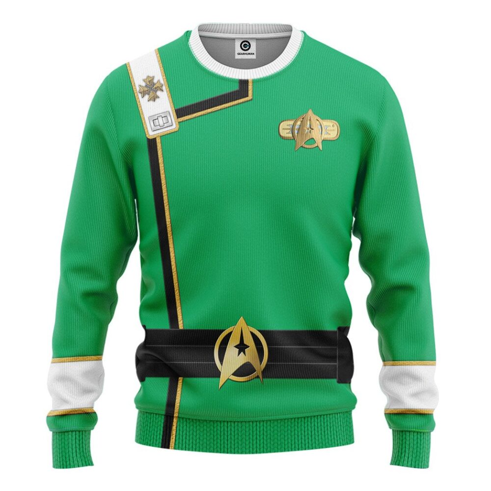 Star Trek Wrath of Khan Starfleet Red Uniform Custom St Patrick Day Tshirt Hoodie Apparel