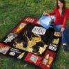 steel reserve quilt blanket all i need is beer gift idea 4u8ph