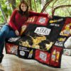 steel reserve quilt blanket all i need is beer gift idea ejoqt