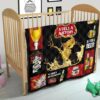 stella artois quilt blanket all i need is beer gift idea 0rbnt