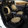 sun and moon car seat covers custom mandala car accessories bkqul