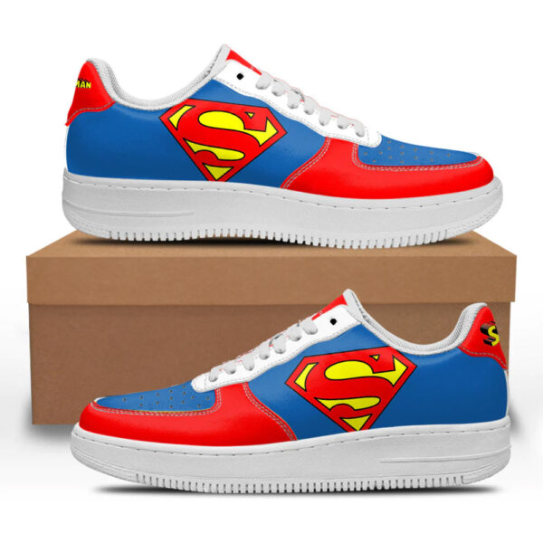 Super Man Super Hero Custom Sneakers