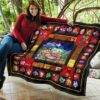super mario quilt blanket funny gift idea for video game fan 1xma8