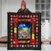 super mario quilt blanket funny gift idea for video game fan crrwm