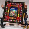 super mario quilt blanket funny gift idea for video game fan kmkgy