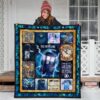 tardis doctor who quilt blanket funny gift idea for fan igzg5