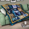 tardis doctor who quilt blanket funny gift idea for fan rz0js