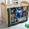 tardis doctor who quilt blanket funny gift idea for fan xbeap