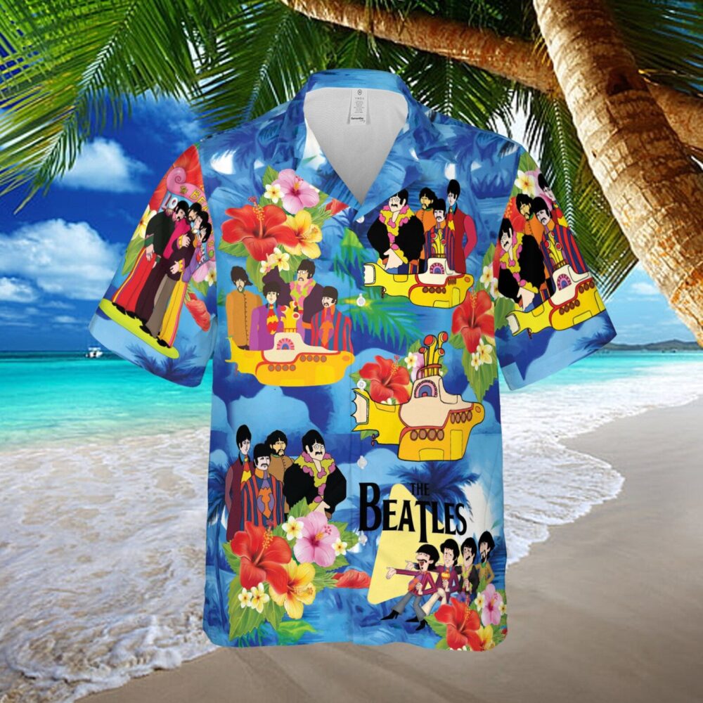 The Beatles Custom Hawaii Shirt | Yellow Submarine  The Beatles Gifts
