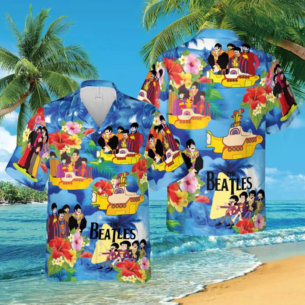 The Beatles Custom Hawaii Shirt | Yellow Submarine  The Beatles Gifts