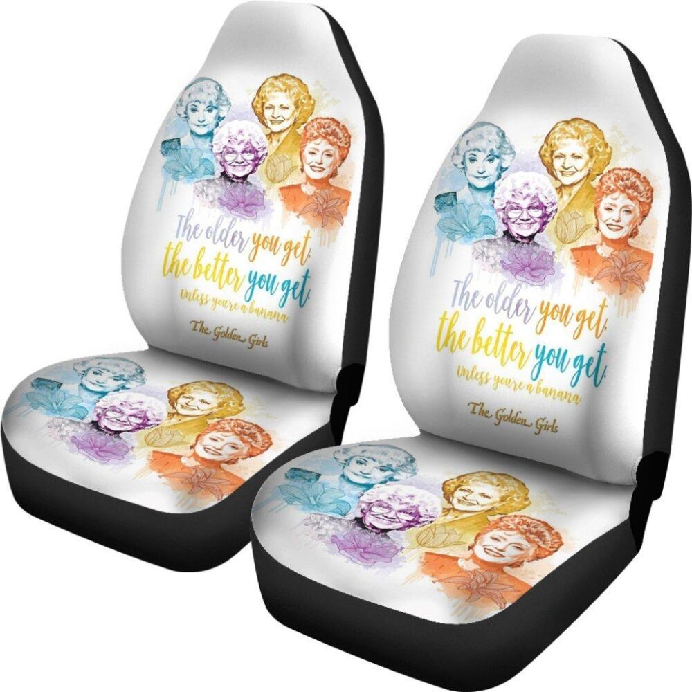 The Golden Girls Car Seat Covers | The Older The Better Seat Covers GGCSC10